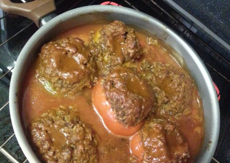 Recipe of Perfect Spicy Stuffed Peppers