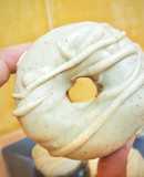 Donuts choco-blanco cacahuete