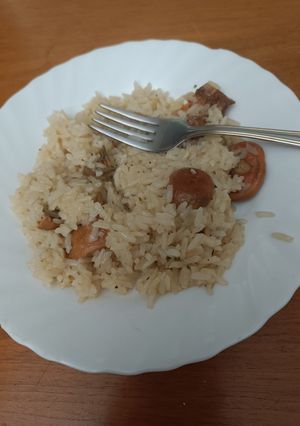 Una foto de Arroz con níscalos