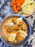 Hummus con Mejillones en Escabeche