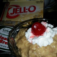 A picture of Fast Puddin'Bread Dessert.