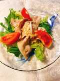 Chilled Pork Shabu-Shabu Salad with Ponzu