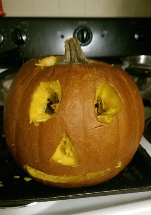 A picture of Pumpkin Surprise Dinner.