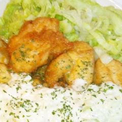 A picture of Easy Chicken Nanban with Sushi Vinegar and Tartar Sauce.