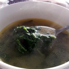A picture of Watercress Soup.