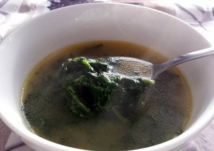 Simple Way to Make Homemade Watercress Soup