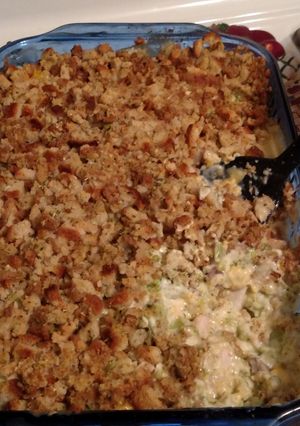 A picture of Chicken Broccoli Casserole.