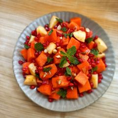 A picture of Healthy sweet papaya salad.