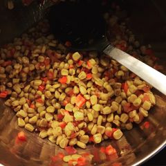 A picture of Trader Joes Sweet Corn and Chili Salsa.