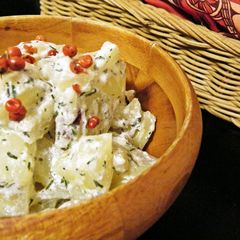 A picture of Healthy Yogurt Potato Salad in 5 Minutes.