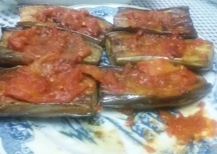 Terong bakar bumbu bali ala bunda