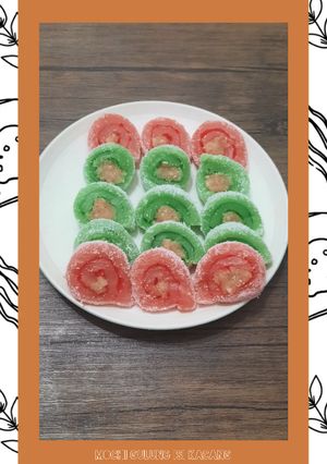 Foto resep Mochi gulung isi kacang