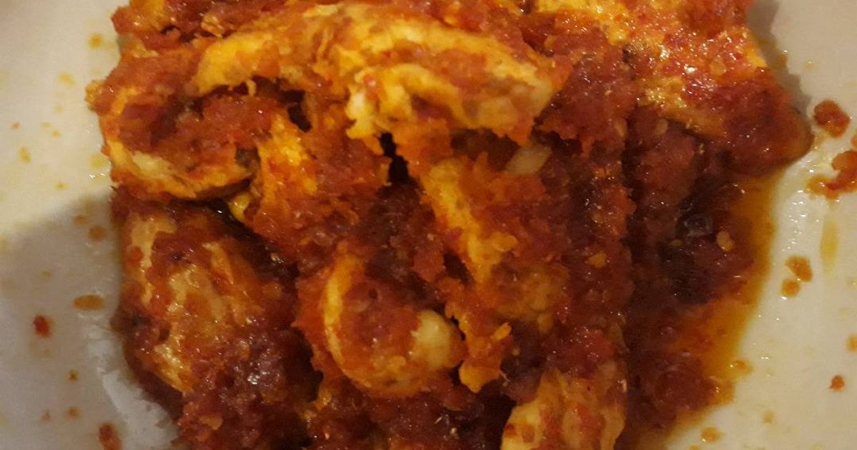 Resep Balado Rasa Taichan Super Mudah oleh Nadyazura - Cookpad