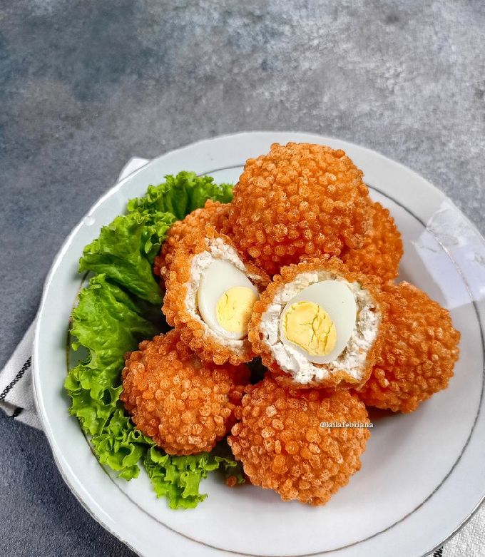 tahu crispy isi telur puyuh