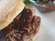A picture of pulled pork instant pot