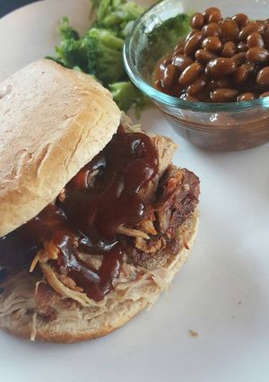 A picture of NYFRB Shredded Pork, instant pot.