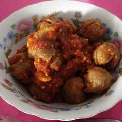 Bakso bumbu pedas রেসিপির প্রধান ছবি