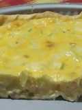 Tarta rápida de zucchini lomito y queso