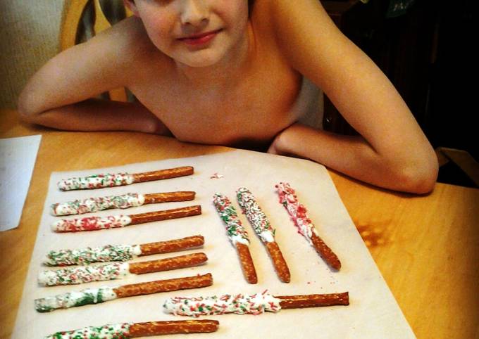 Recipe of Homemade Candy coated pretzels