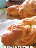 Lemon and Almond Zopf (Braided Loaf)