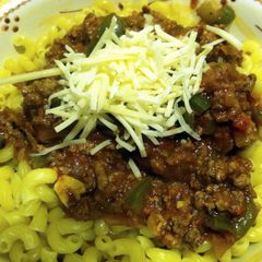 A picture of South Jersey goulash.