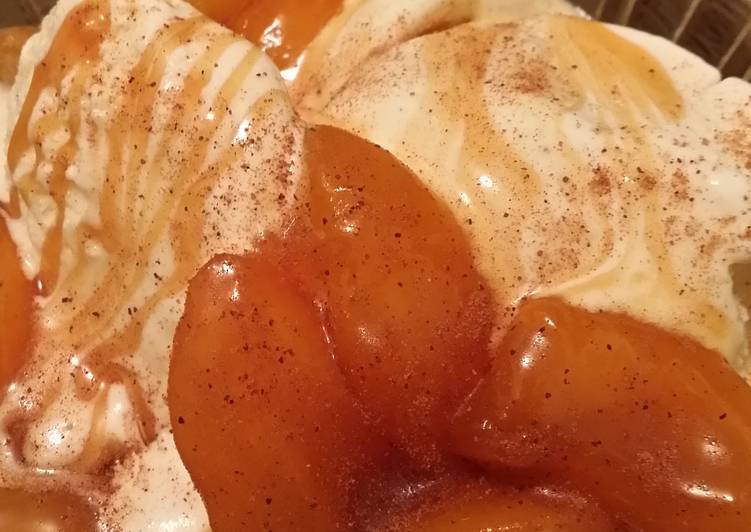 How to Prepare Perfect Carmalized peaches