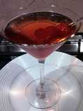 Sweet Manhattan drink