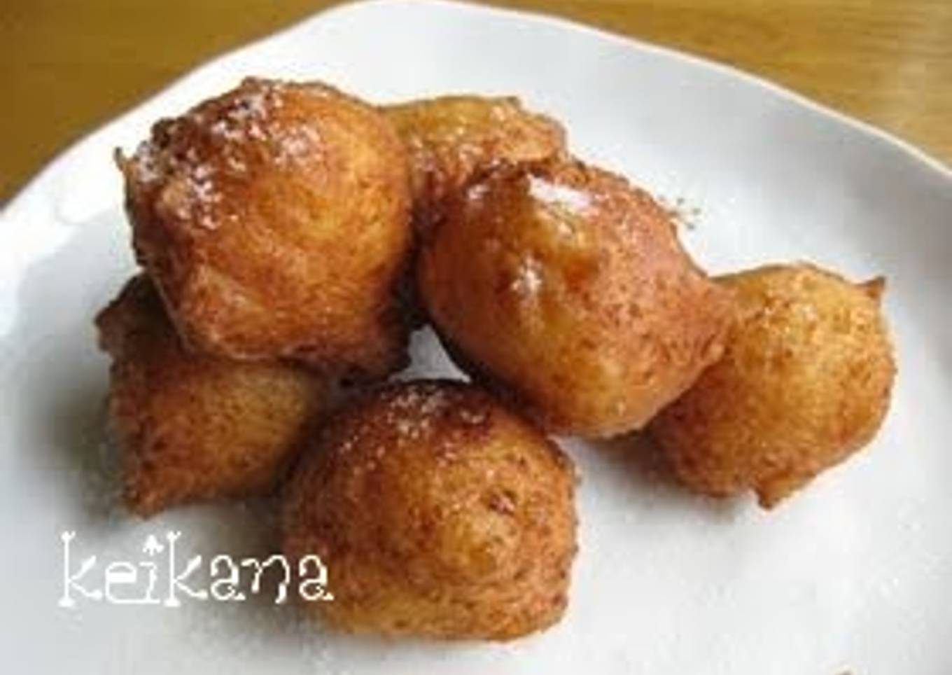 Easy Doughnut with Tofu and Pancake Mix