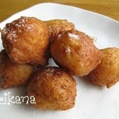A picture of Easy Doughnut with Tofu and Pancake Mix.