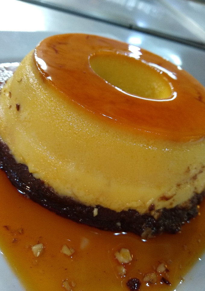 Una foto de Torta imposible o bizcoflan