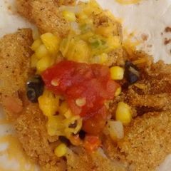 A picture of Leftover-Catfish Soft Taco.