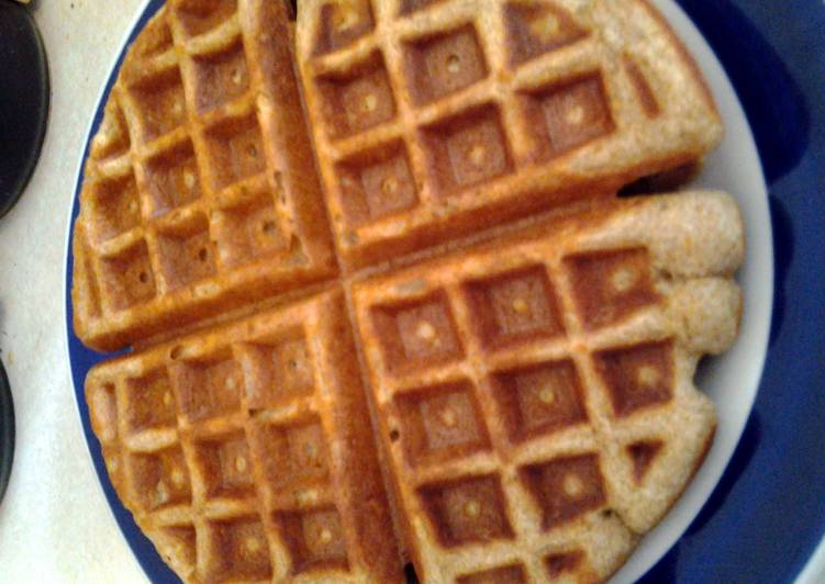 How to Prepare Quick Whole wheat waffles
