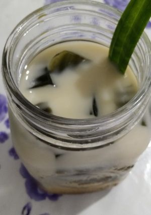 Foto resep Jelly Cincau Pandan