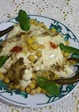 صورة لوصفة طريقة عمل مسبحة الحمص