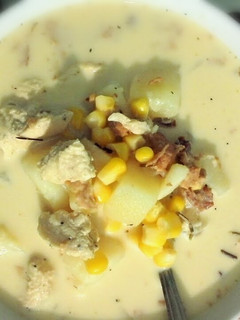 A picture of Chicken Corn Chowder.