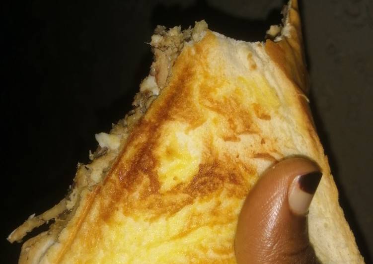 Simple Way to Cook Delicious Sandwich toast