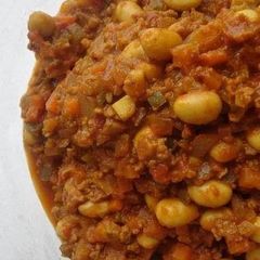 A picture of Healthy Dry Curry with Soy Beans.
