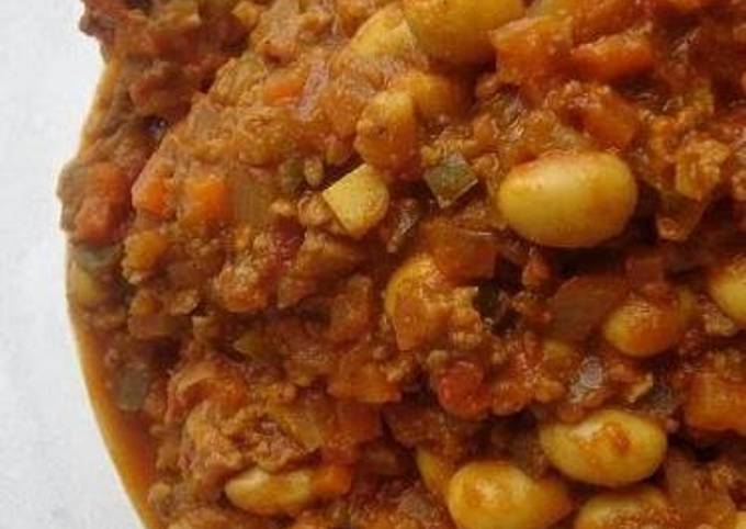 Simple Way to Make Speedy Healthy Dry Curry with Soy Beans