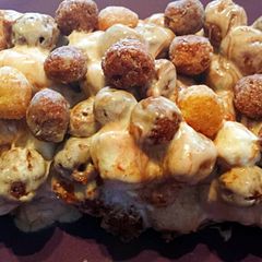 A picture of Ray's' Ooey Gooey Peanut Butter Treats.