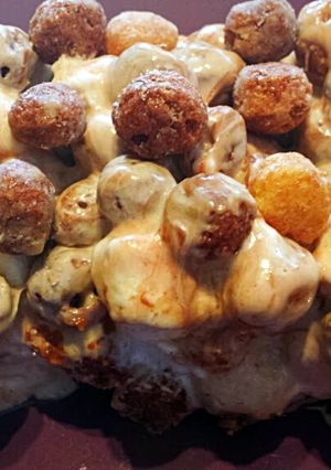 A picture of Ray's' Ooey Gooey Peanut Butter Treats.