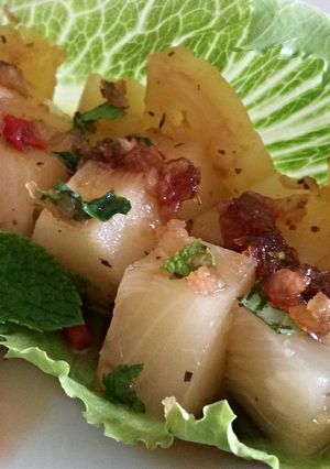 A picture of Sig's Pineapple Salad.