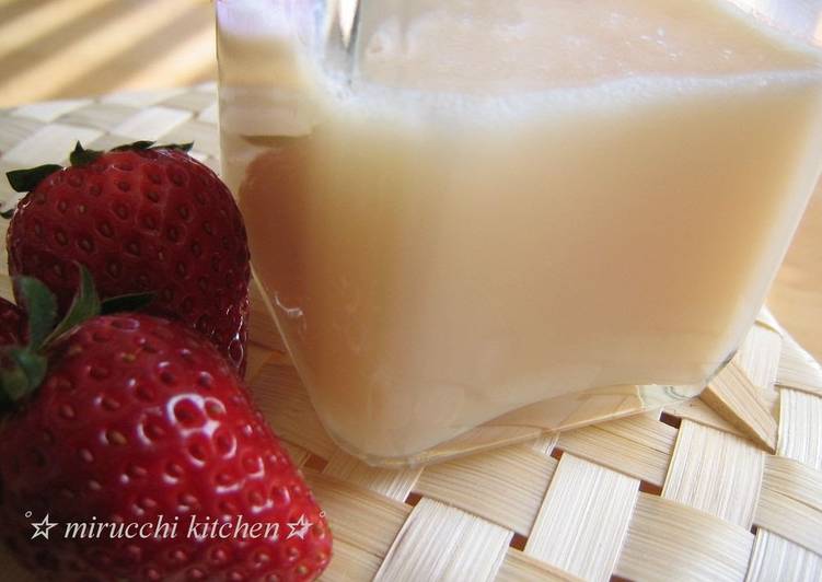 Steps to Make Quick Easy Microwave-cooked Milk Jam
