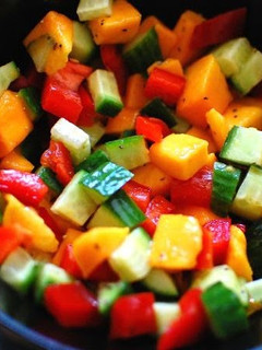 A picture of Mango salsa ( quicklydelicious.com).