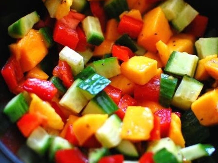 Easy Steps to Make Recipe Mango salsa ( quicklydelicious.com) that is Delicious, Tasty}