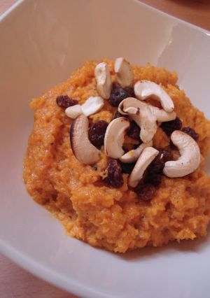 A picture of Carrot Halwa - Indian Carrot Dessert.