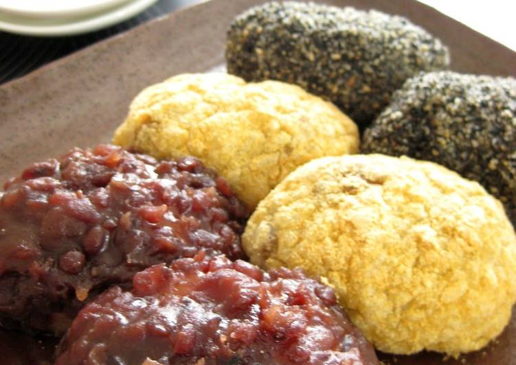 Step-by-Step Guide to Make Any-night-of-the-week Easy 3-Color Ohagi