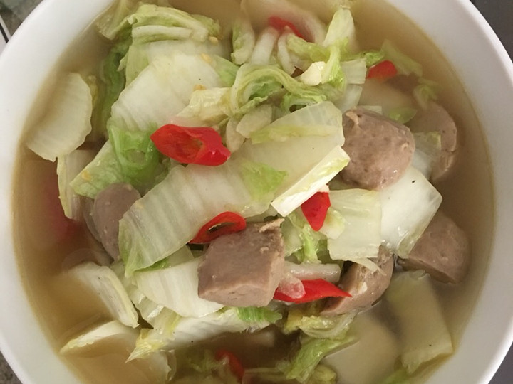 Langkah Mudah untuk Membuat Tumis Sawi Putih Bakso yang Lezat Sekali