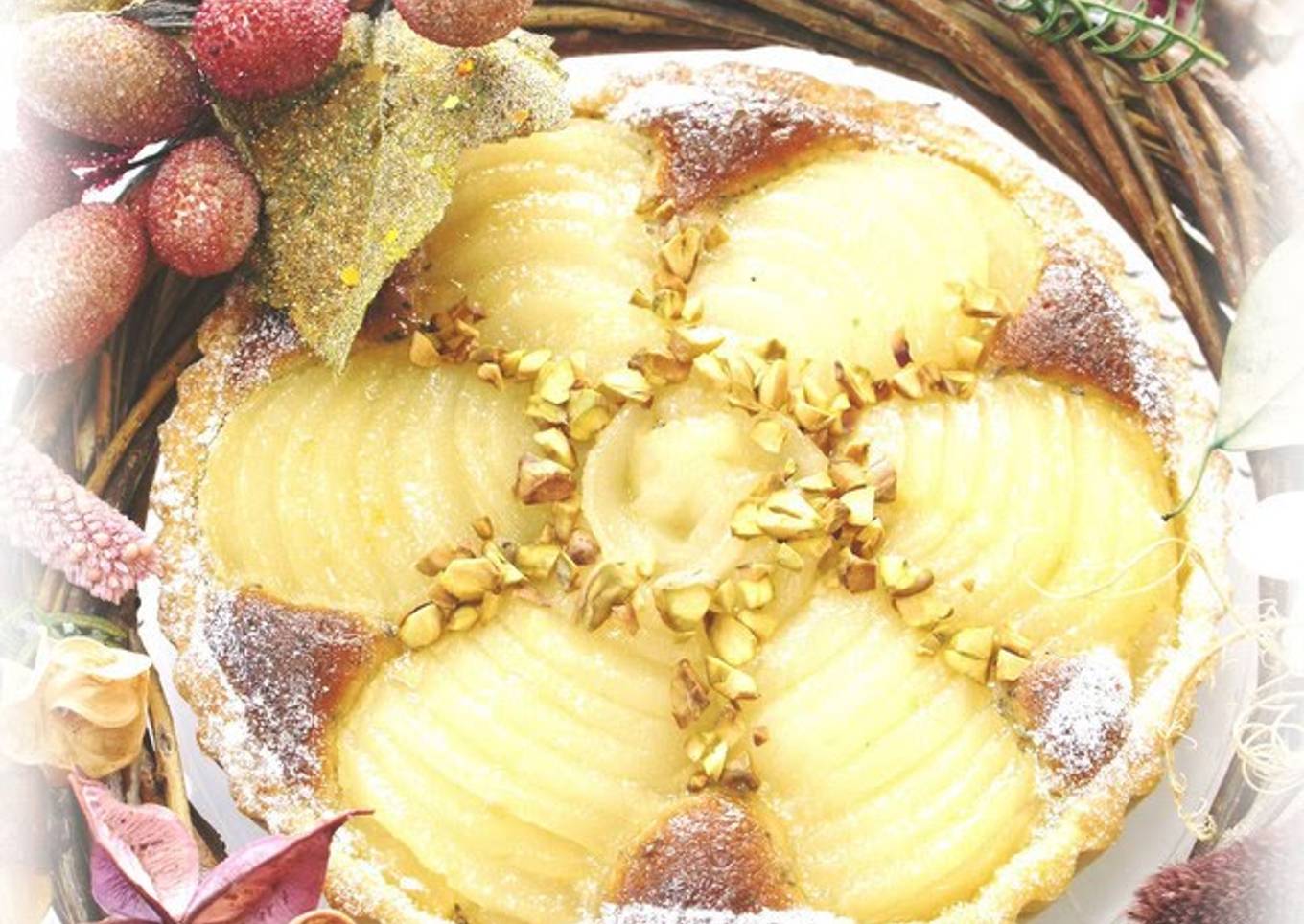 Jasmine Pear Tart