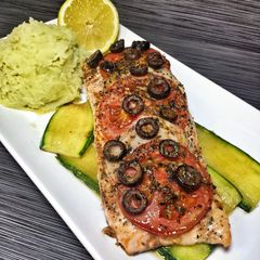 A picture of Mediterranean Salmon.