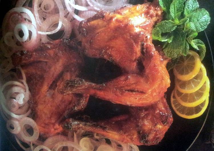 Steps to Prepare Ultimate indian tandoori chicken